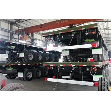 5-osiowa przyczepa z platformą